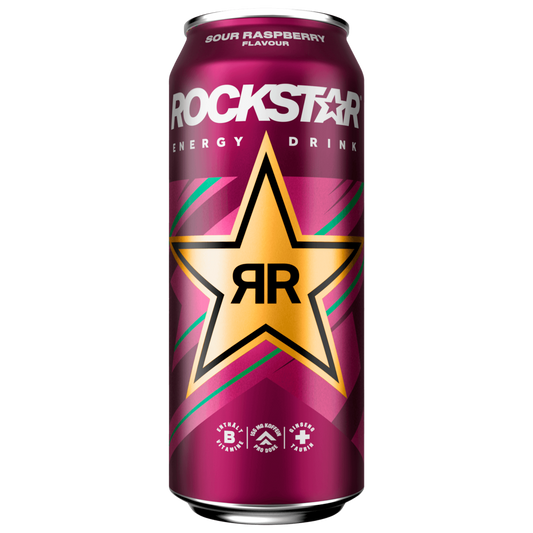 Rockstar Energy Drink Sour Raspberry 0,5l