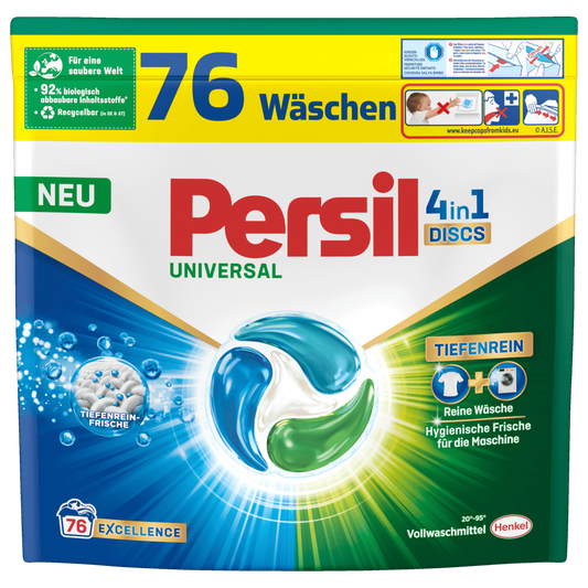 Persil Volwasmiddel Universal 4in1-Discs 1,29kg 76WL
