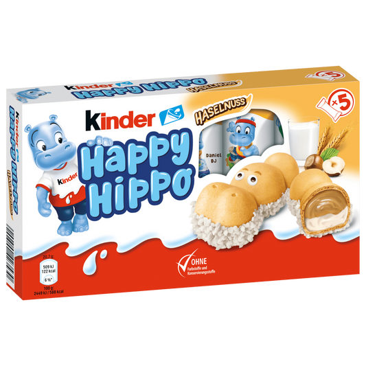 kinder Happy Hippo Hazelnoot 5x20,7g