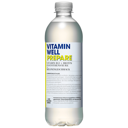 Vitamin Well Prepare Verfrissingsdrank 0,5l