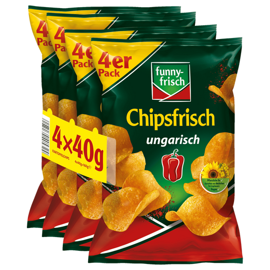 Funny-frisch Chipsfrisch ungarisch 4x40g