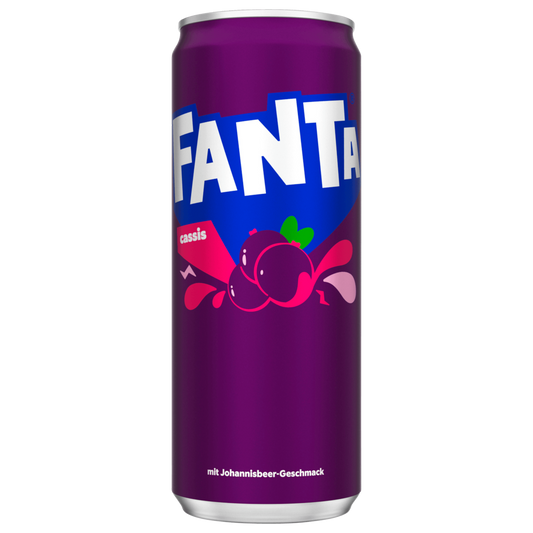 Fanta Cassis 0.33L (Blik)