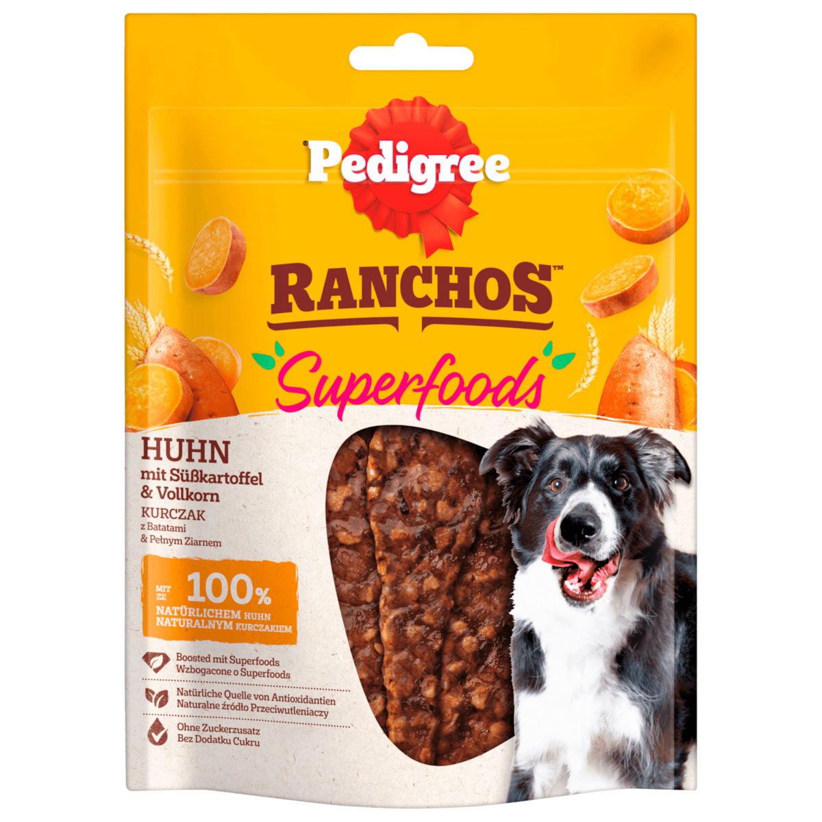 Pedigree Ranchos Superfoods Kip 70g
