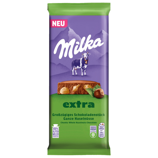 Milka Chocolade Hele Hazelnoten 190g