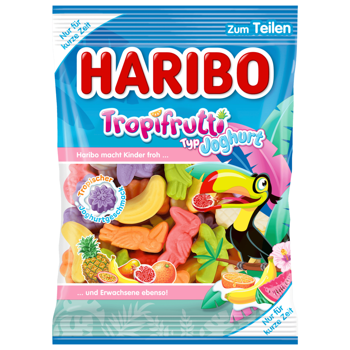 Haribo Fruchtgummi Tropifrutti Typ Joghurt 160g