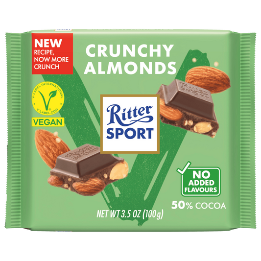 Ritter Sport Crunchy Almonds vegan 100g