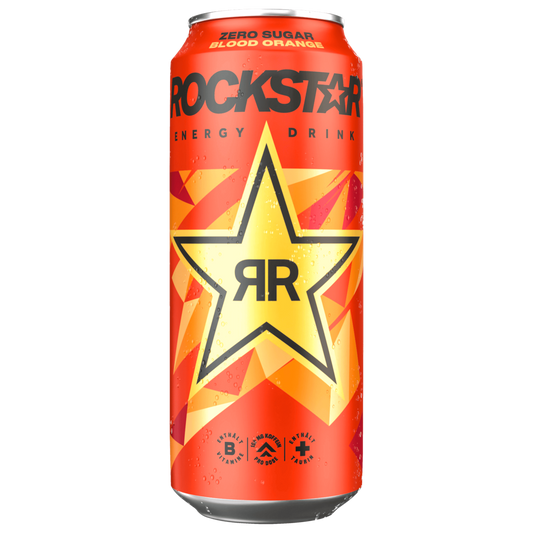 Rockstar Energy Drink Blood Orange Zero 0,5l