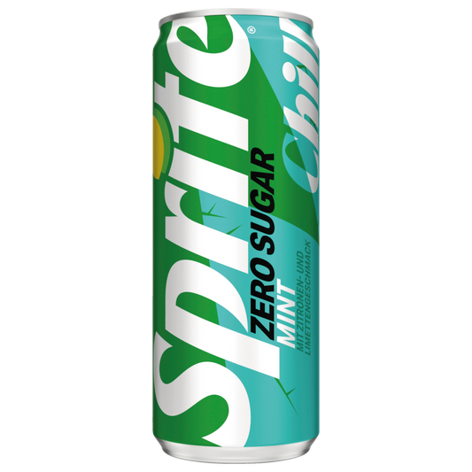 Sprite Zero Suiker Mint 0,33l