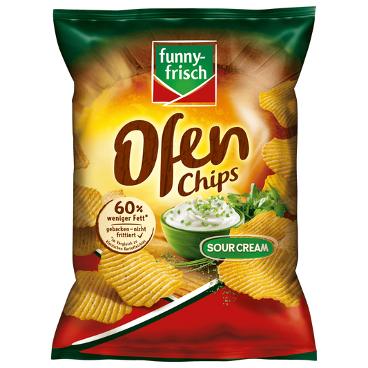 Funny-frisch Ofen Chips Sour Cream 115g