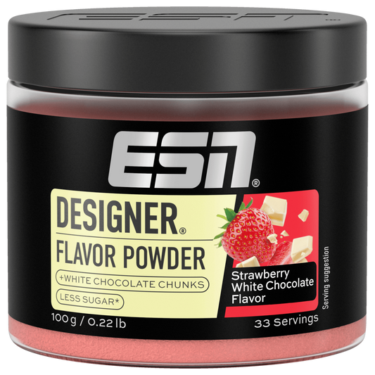 ESN Designer Flavor Powder Strawberry White Chocolate 100g