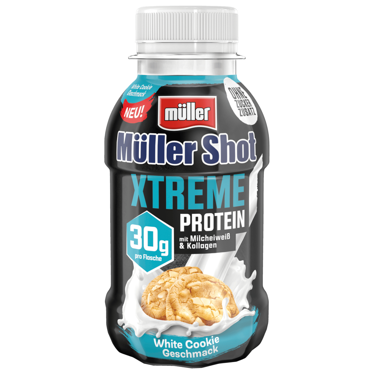 Müller Müller Shot Protein White Cookie 235ml