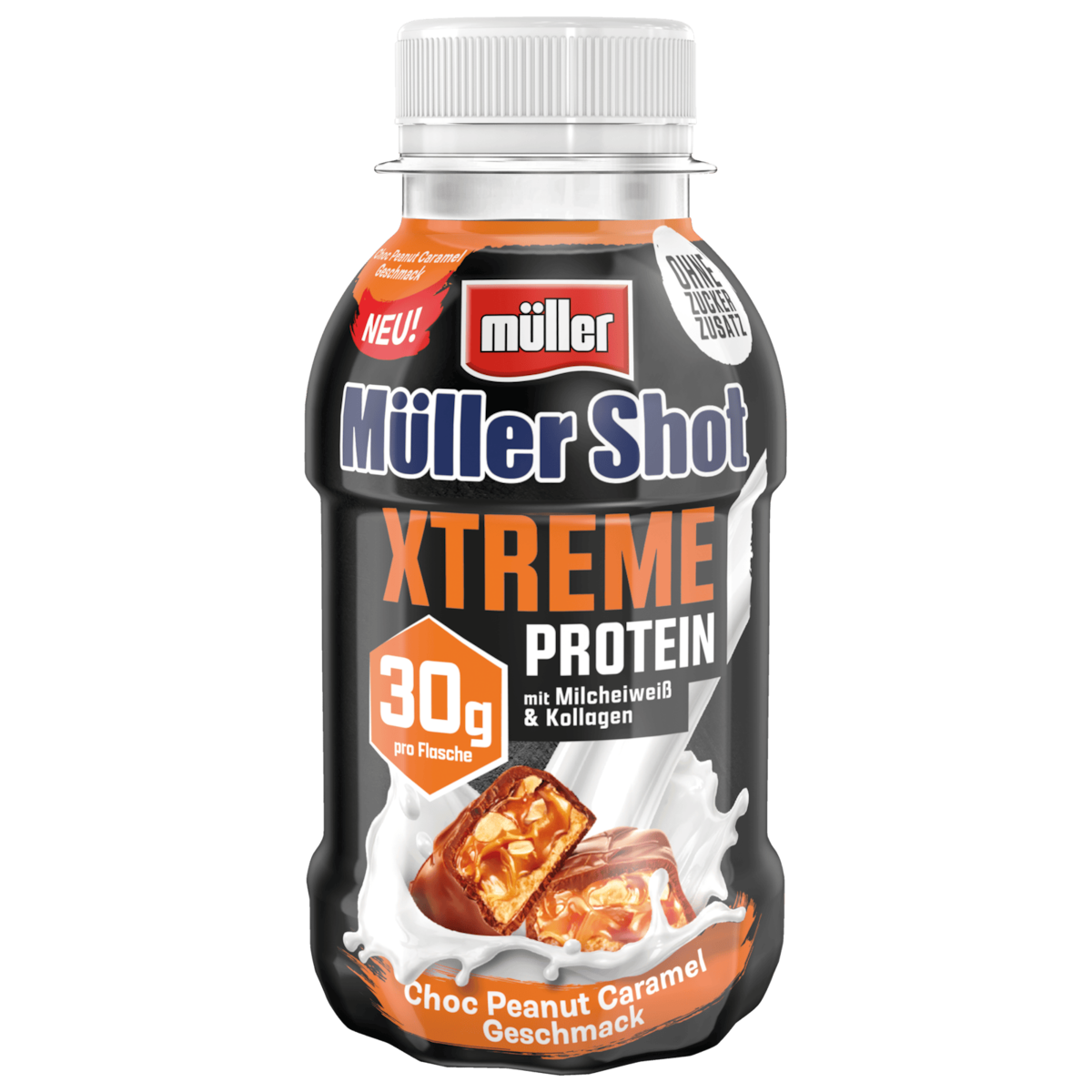 Müller Müller Shot Protein Choco Peanut Caramel 236ml