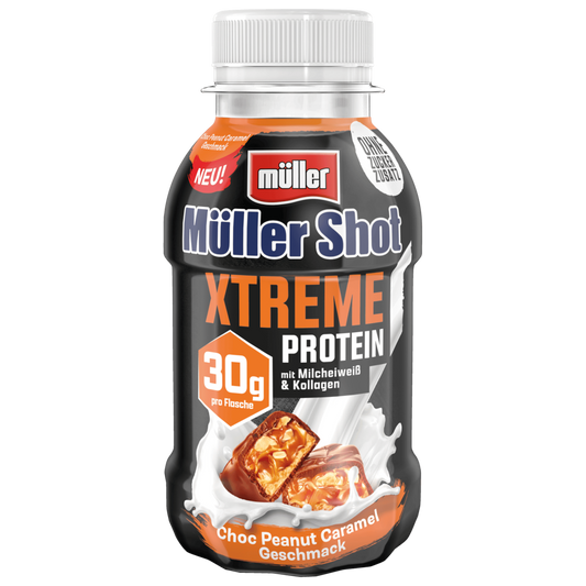 Müller Müller Shot Protein Choco Peanut Caramel 236ml