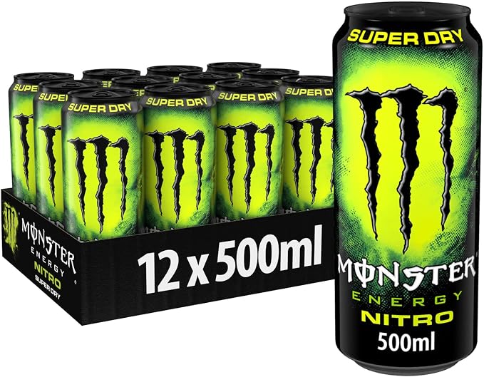 Monster Energy Nitro Super Dry Tray 12x0,5l