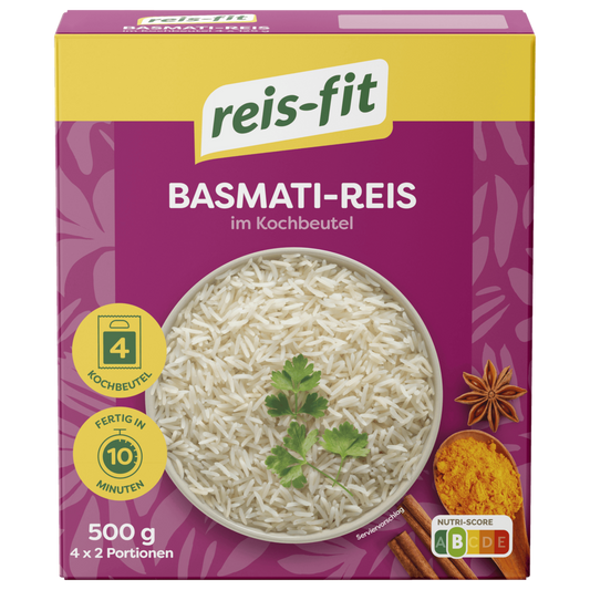 Reis-fit Basmati-Reis 4x125g