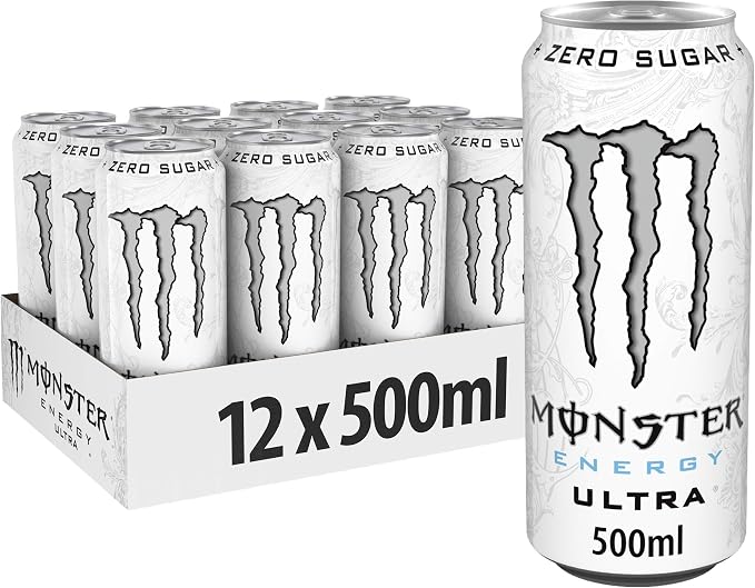 Monster Energy Ultra White Tray 12x0,5l