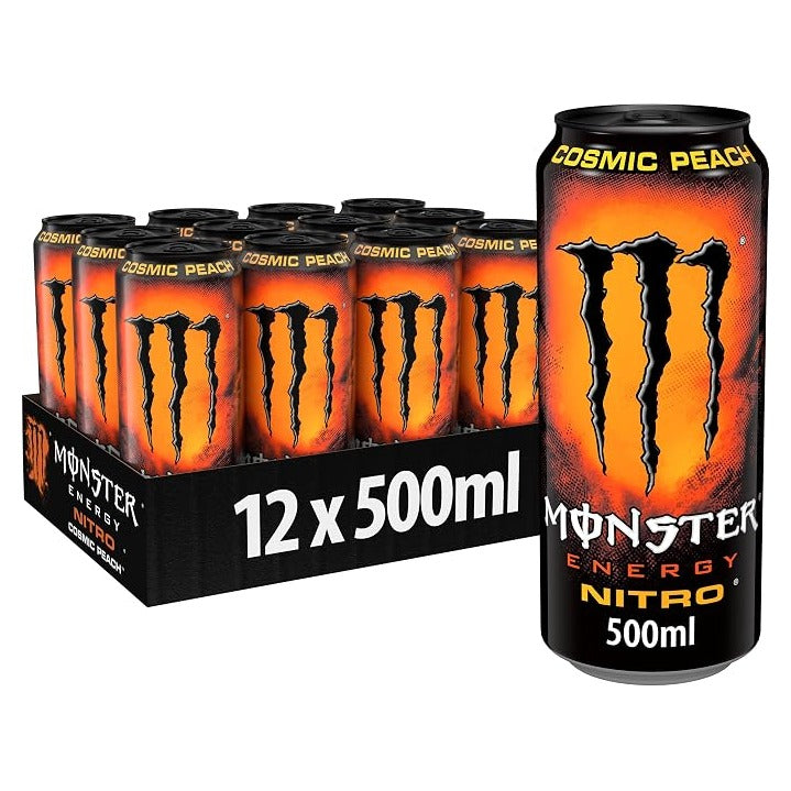 Monster Energy Nitro Cosmic Peach Tray 12x0,5l