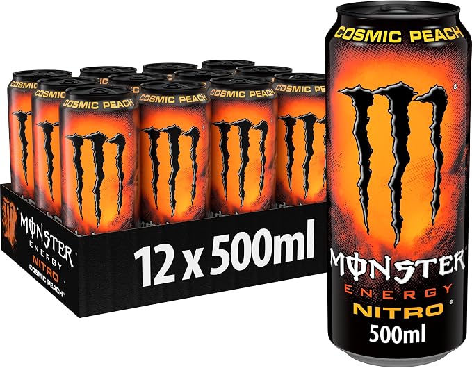 Monster Energy Nitro Cosmic Peach Tray 12x0,5l