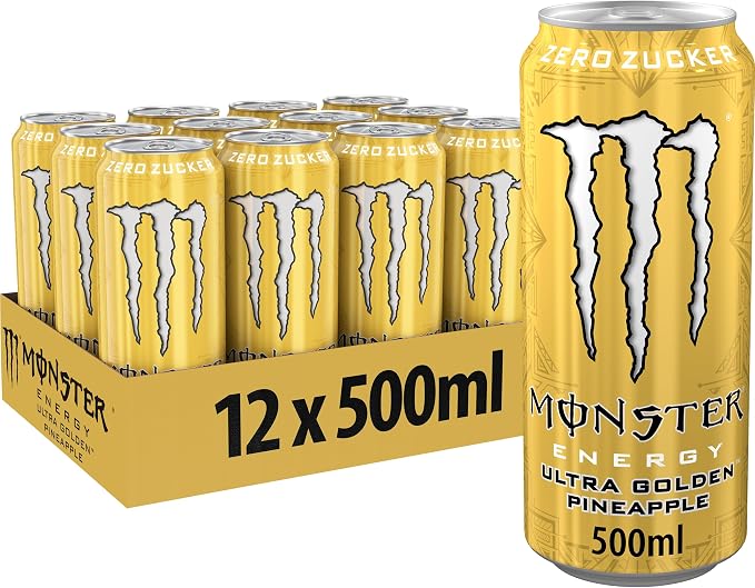 Monster Energy Ultra Gold Tray 12x0,5l