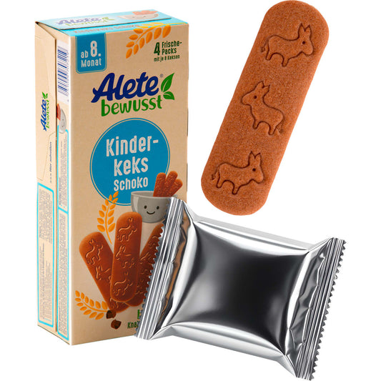Alete Kinderkoekjes Choco vanaf 8 maanden, 180 g