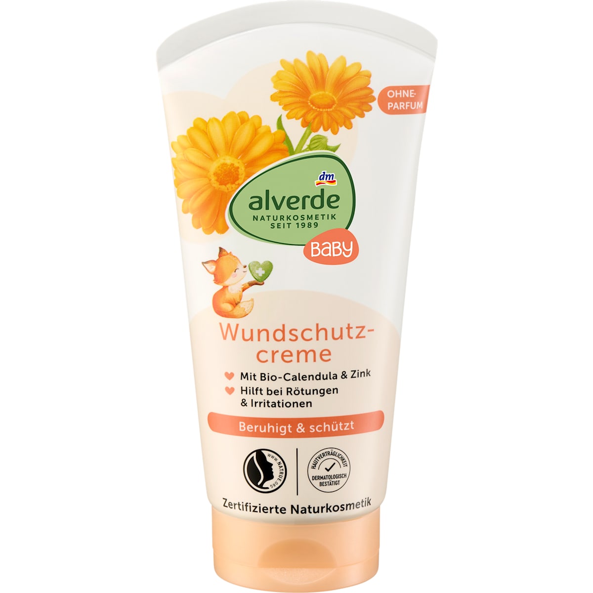 alverde BABY Wondbeschermingscrème, 75 ml