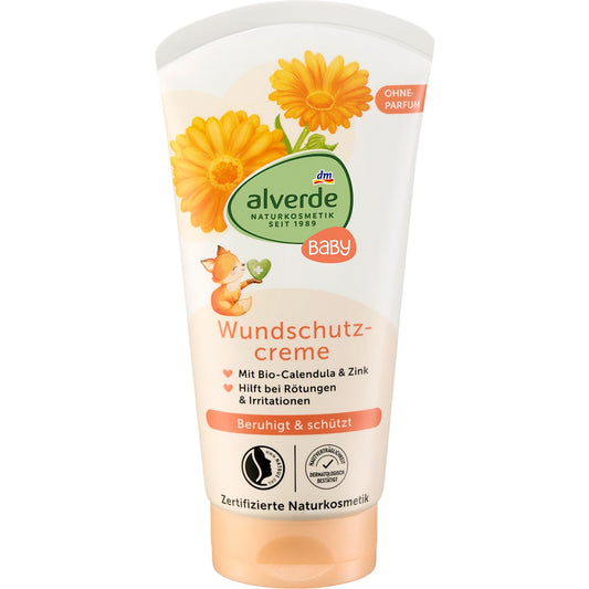 alverde BABY Wondbeschermingscrème, 75 ml