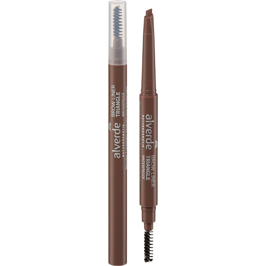 alverde Natuurcosmetica Wenkbrauwpotlood Triangle Brow Line 05 Cappuccino, 0,28 g