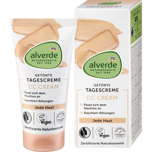 alverde Natuurcosmetica CC Cream Color Correction, 50 ml
