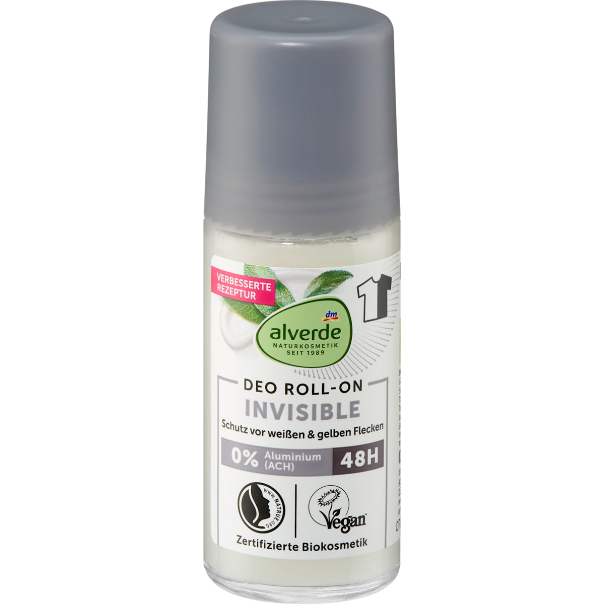 alverde Natuurcosmetica Deo Roll-on Invisible, 50 ml