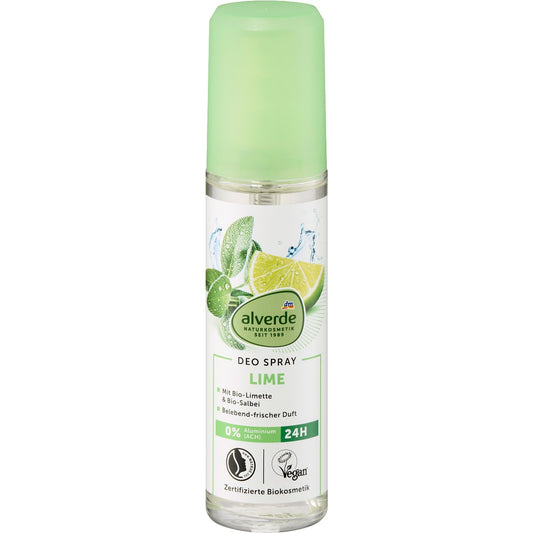 alverde Natuurcosmetica Deospray Lime, 75 ml
