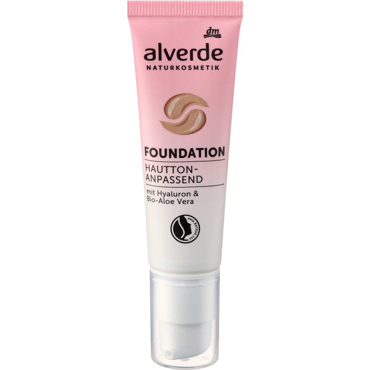 alverde Natuurcosmetica Foundation Huidtoon-aanpassend, 30 ml