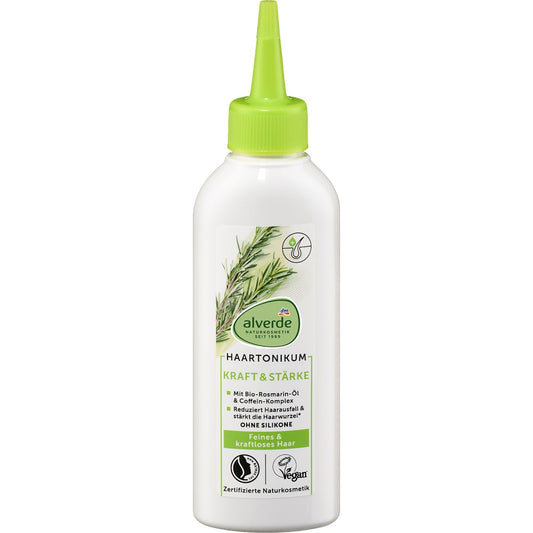 alverde Natuurcosmetica Haartonikum Kracht & Sterkte, 150 ml
