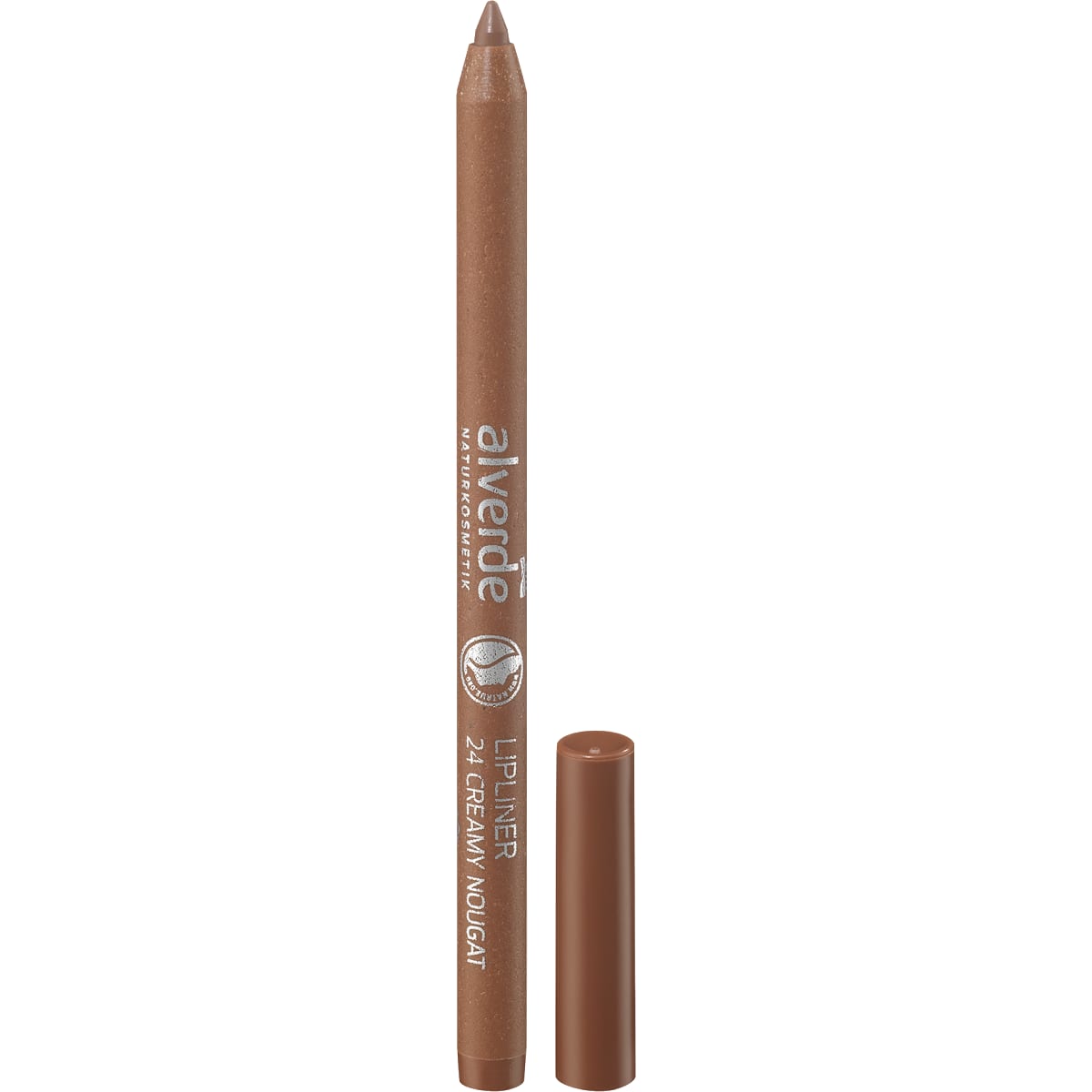 alverde Natuurcosmetica Lipliner 24 Creamy Nougat, 1,2 g