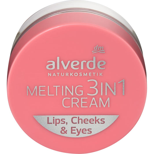alverde Natuurcosmetica Lippenbalsem Melting 3in1 Cream 20, 6,5 ml