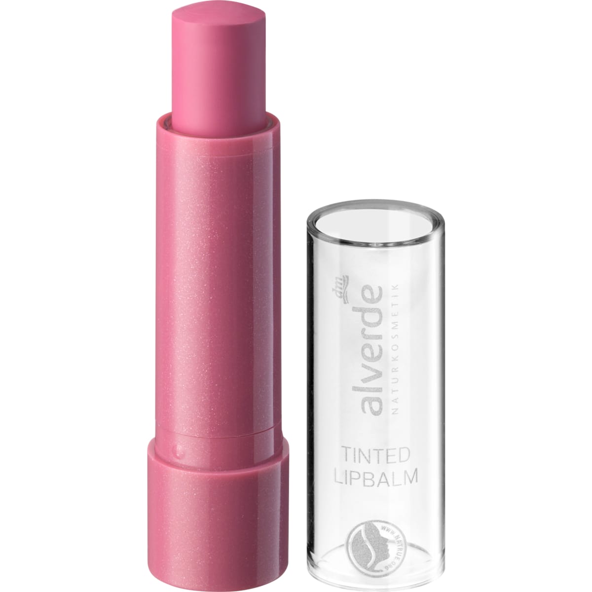 alverde Natuurcosmetica Lippenbalsem Raspberry, 4,6 g