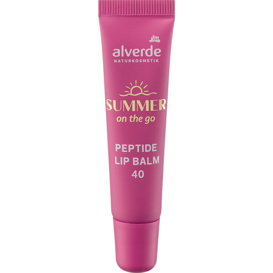 alverde Natuurcosmetica Lippenbalsem Summer On The Go Peptide 40, 15 ml