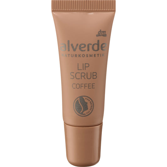 alverde Natuurcosmetica Lippenpeeling Coffee, 8 ml