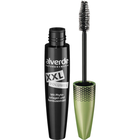 alverde Natuurcosmetica Mascara XXL-Volume 010 Zwart, 12 ml