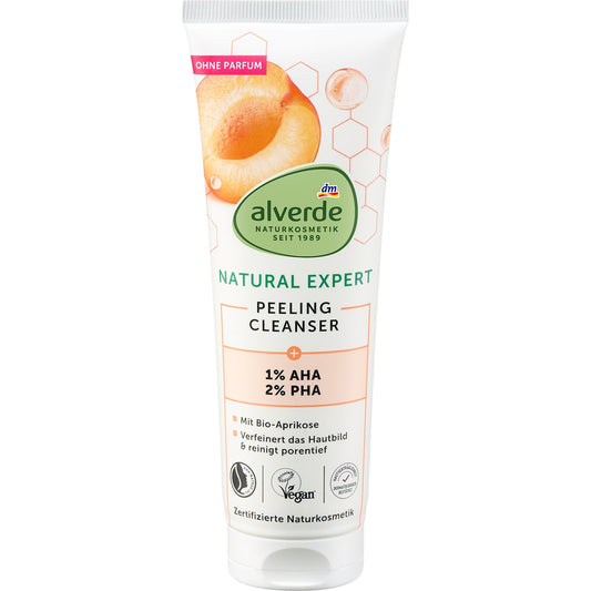 alverde Natuurcosmetica Peeling Cleanser Natural Expert, 125 ml