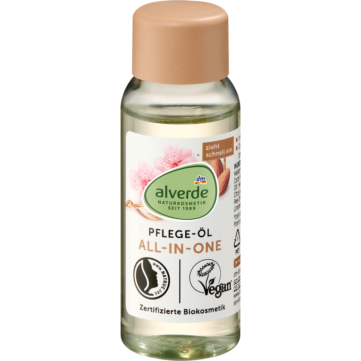 alverde Natuurcosmetica Verzorging-Olie All-In-One, 30 ml