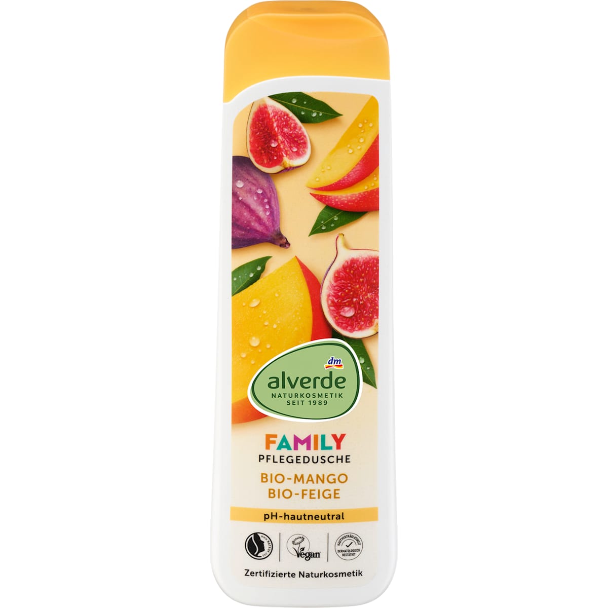 alverde Natuurcosmetica Pflegedusche Family, 300 ml