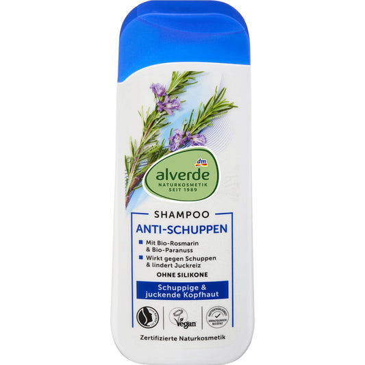 alverde Natuurcosmetica Shampoo Anti-roos, 200 ml