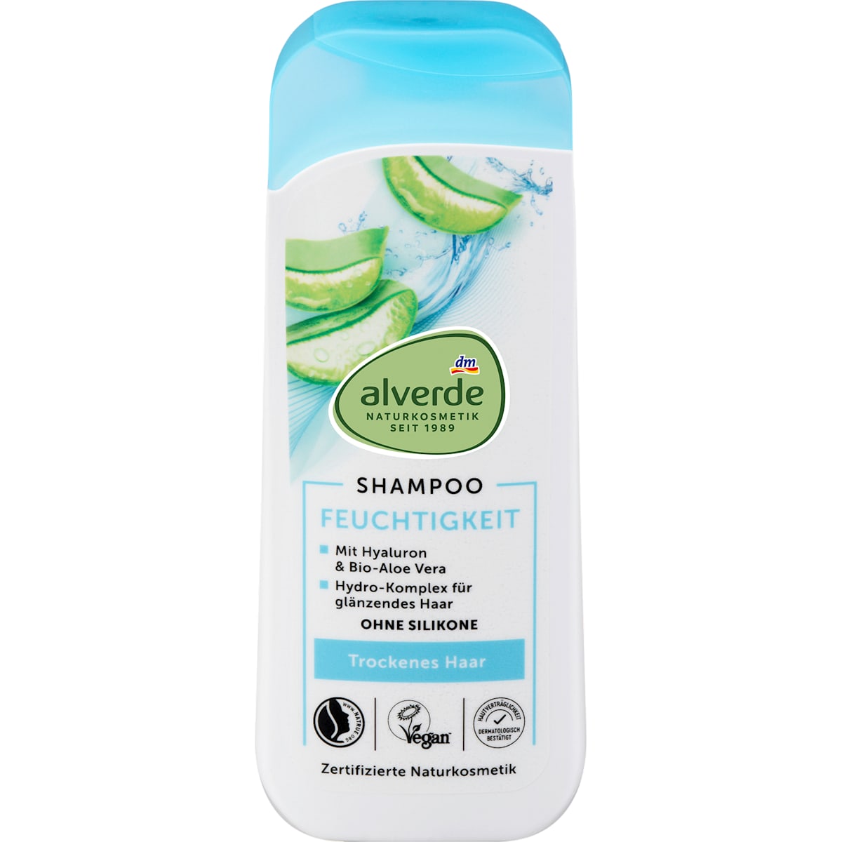 alverde Natuurcosmetica Shampoo Hydratatie, 200 ml