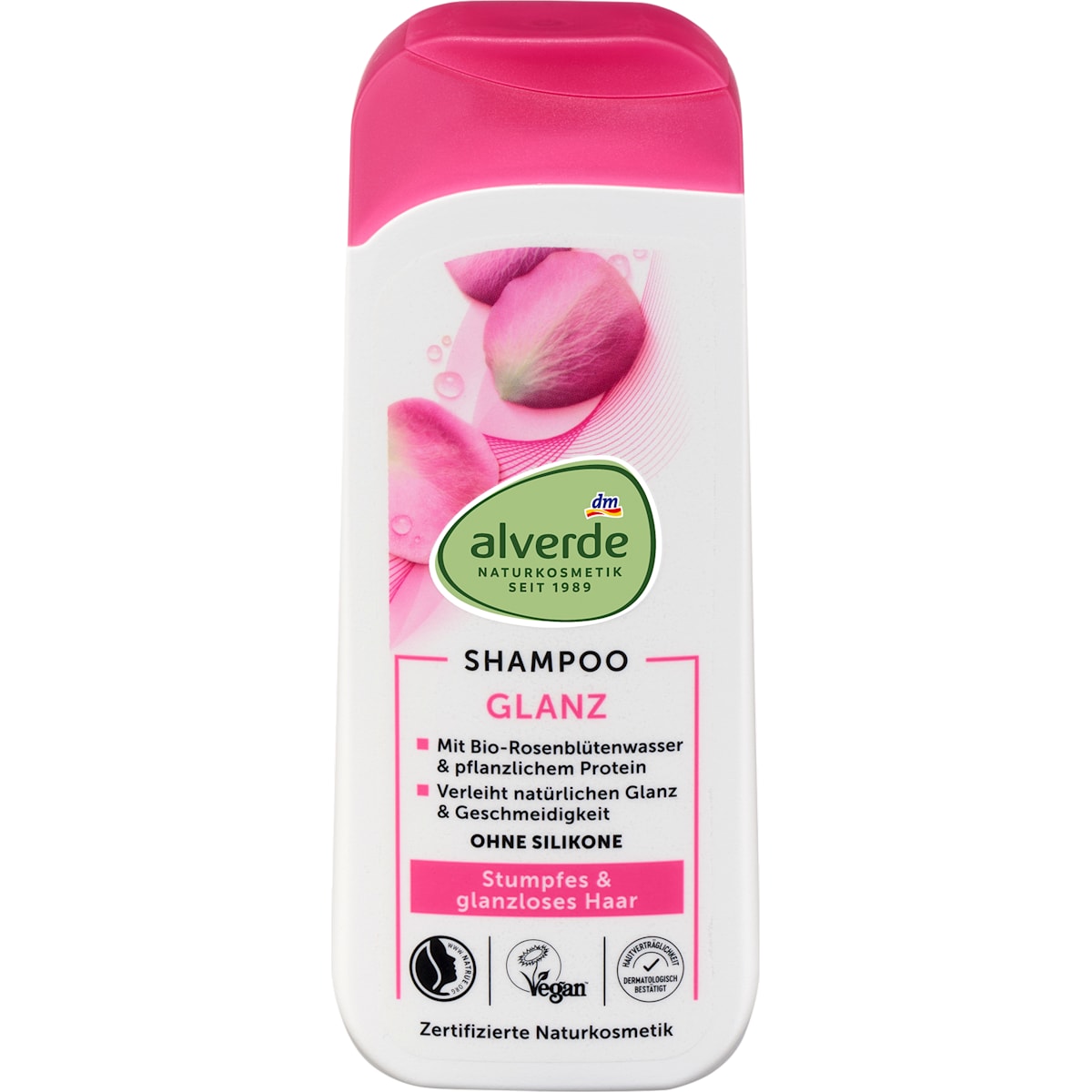 alverde Natuurcosmetica Shampoo Glans, 200 ml