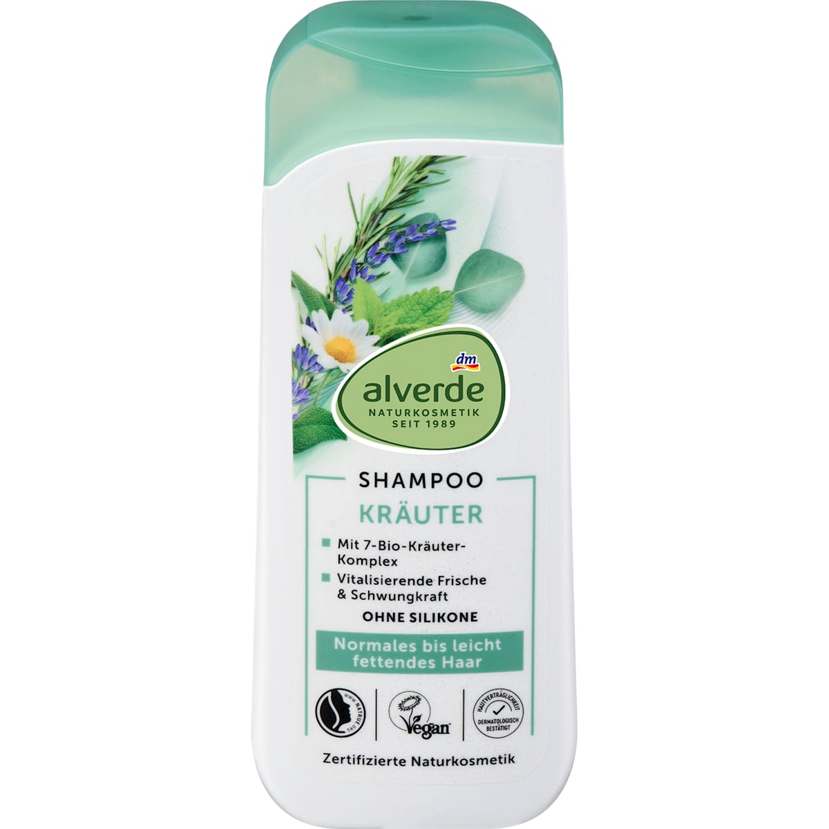 alverde Natuurcosmetica Shampoo Kruiden, 200 ml