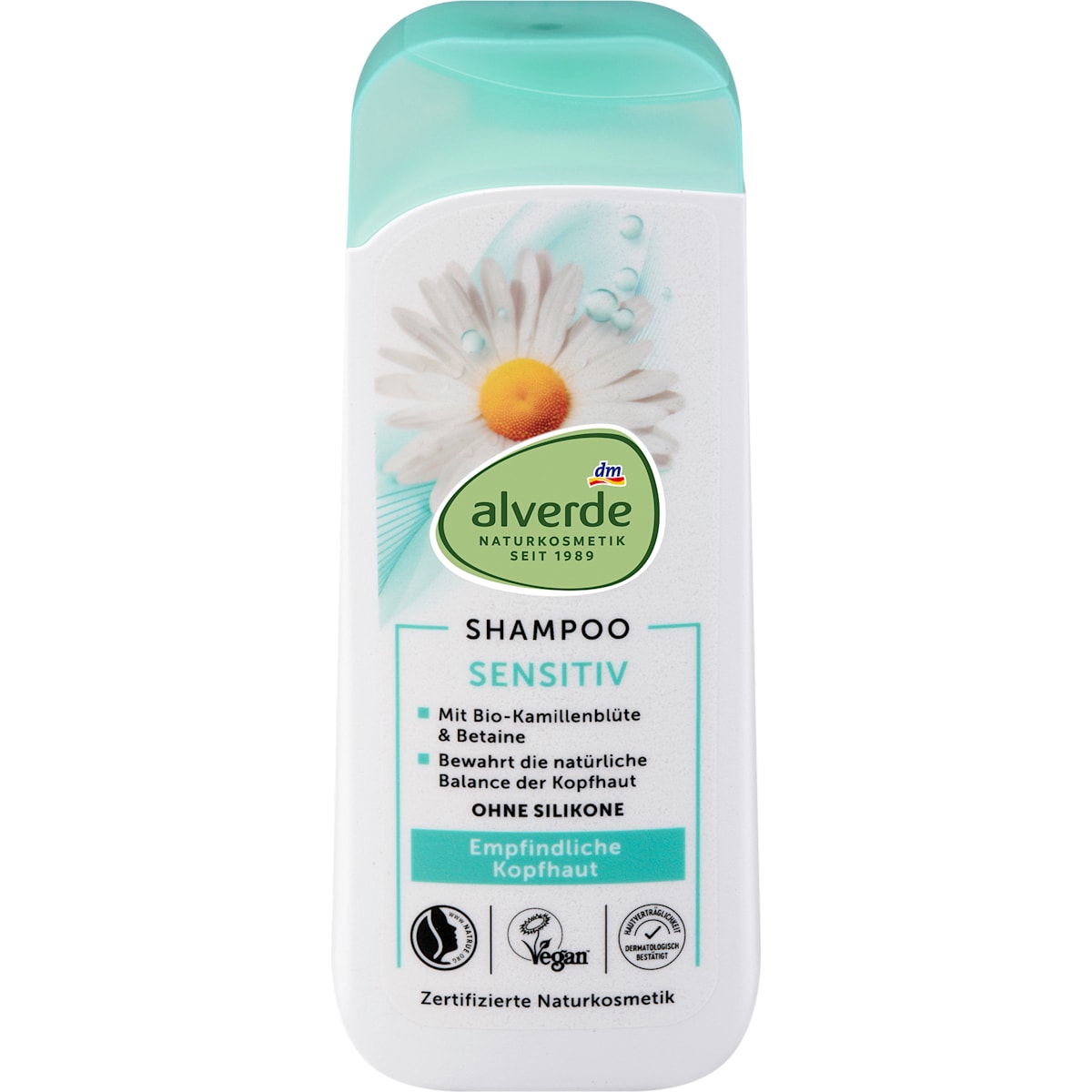 alverde Natuurcosmetica Shampoo Sensitief Kamille, 200 ml