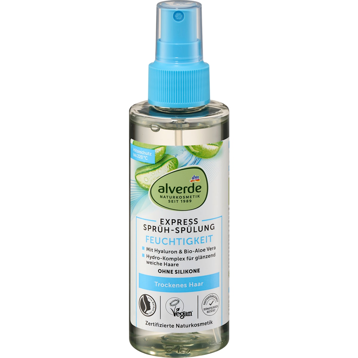 alverde Natuurcosmetica Sproeiconditioner Express Hydratatie, 150 ml