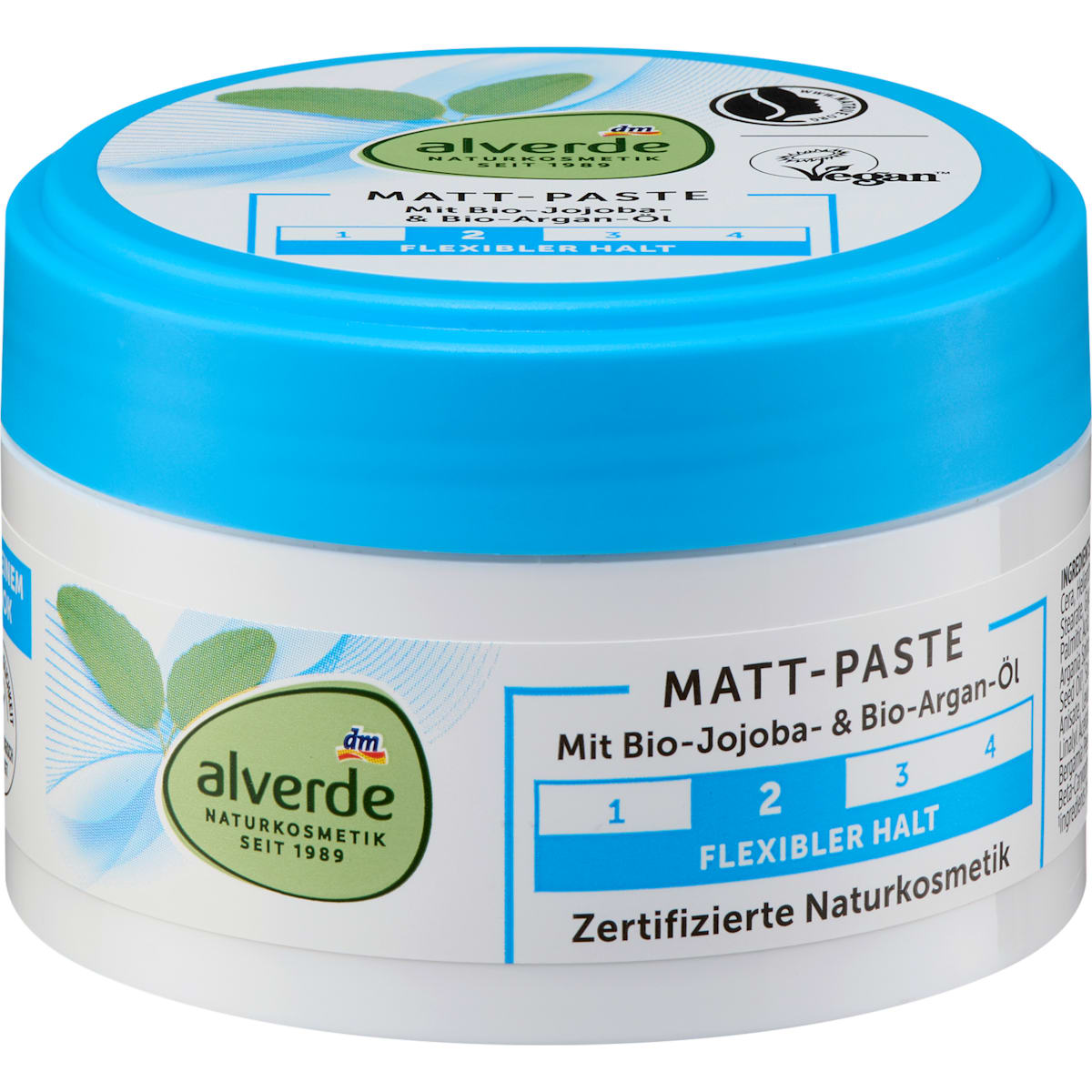 alverde Natuurcosmetica Styling Mattpaste, 100 ml