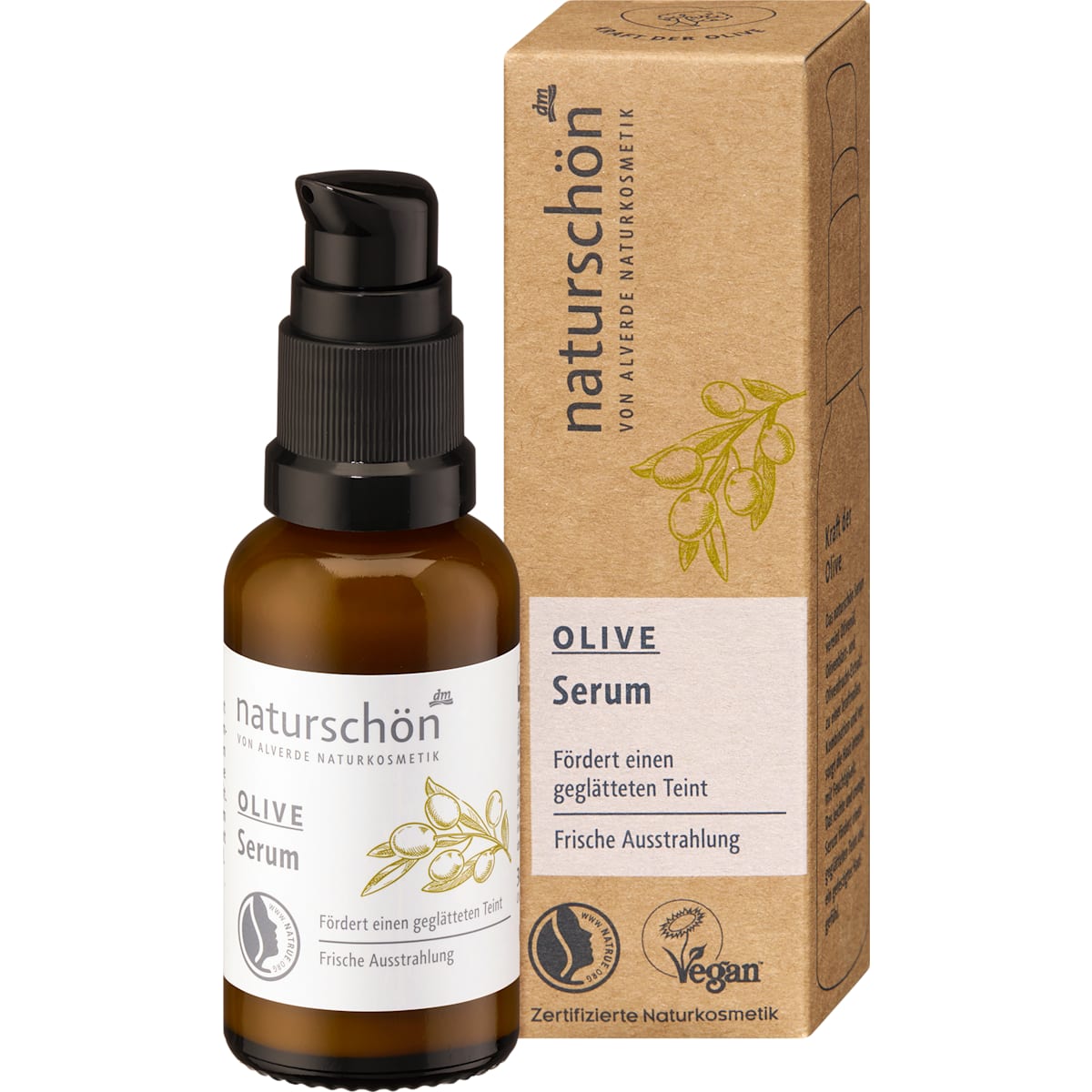 alverde Naturschön Gesichtsserum, 30 ml