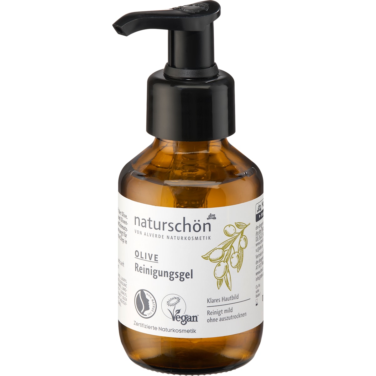 alverde Naturschön Reinigingsgel Olive, 100 ml
